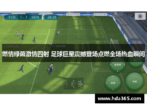 燃情绿茵激情四射 足球巨星震撼登场点燃全场热血瞬间